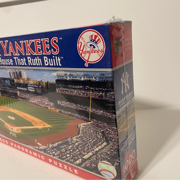 MasterPieces MLB New York Yankees Stadium Panoramic Puzzle 1000 Piece NEW Sealed - Picture 2 of 12